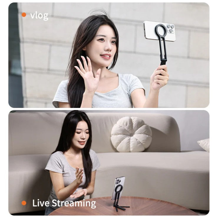 Ulanzi MA30 Mini-Smartphone-Stativ Magnetkarabiner Orange