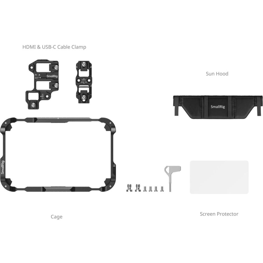 SmallRig 5708 Kit de cage de moniteur pour Atomos Ninja TX