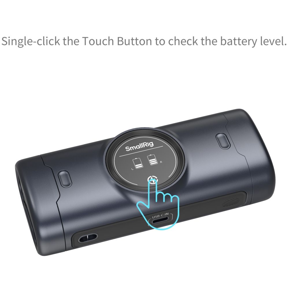 SmallRig 5105 Étui chargeur Portable pour Batteries d'appareil photo LP-E6P