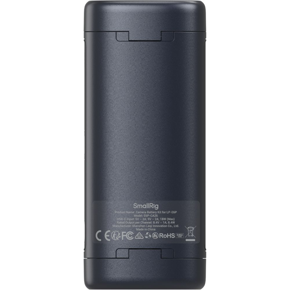 SmallRig 5105 Étui chargeur Portable pour Batteries d'appareil photo LP-E6P