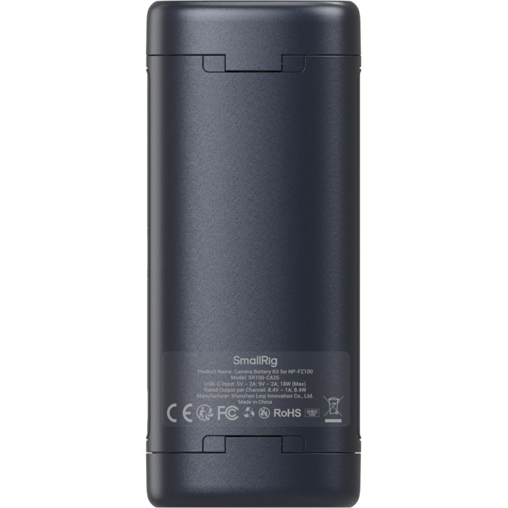 SmallRig 5106 Étui chargeur Portable pour Batteries d'appareil photo NP-FZ100