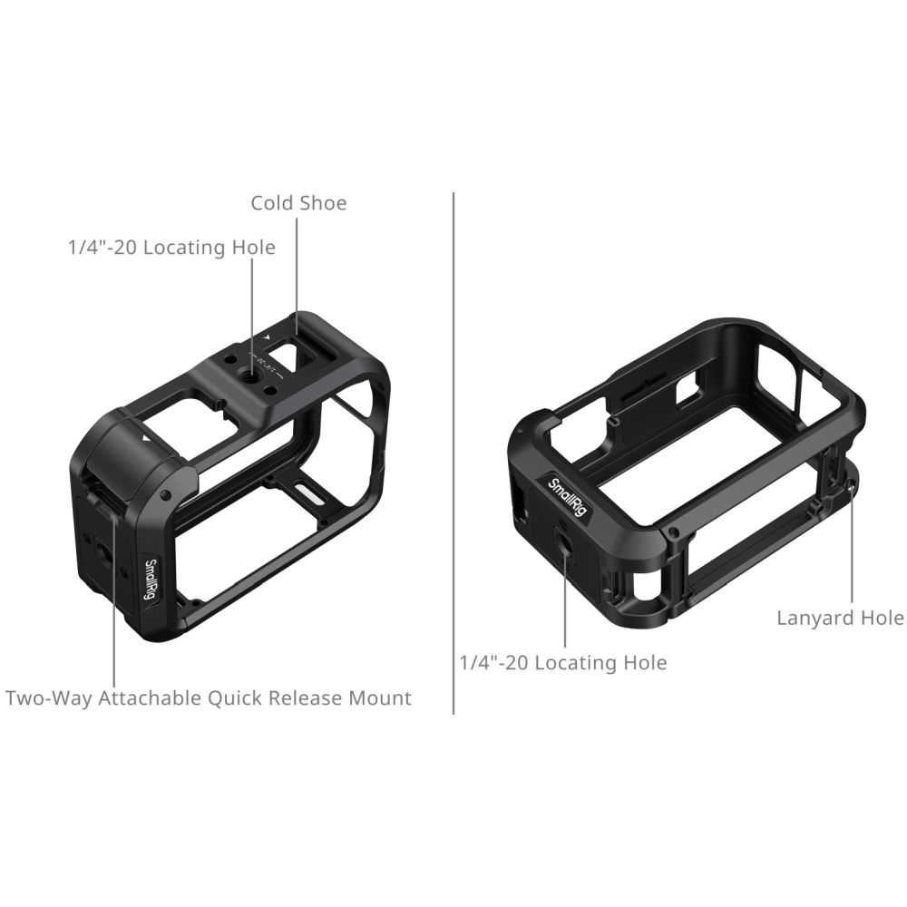 SmallRig 5888 Käfig für DJI Osmo Action 6