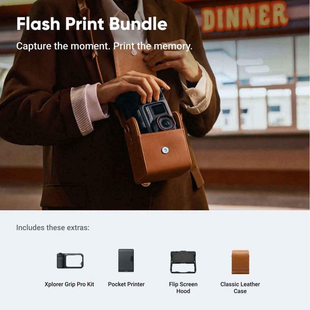 Insta360 Ace Pro 2 Flash Print Bundle