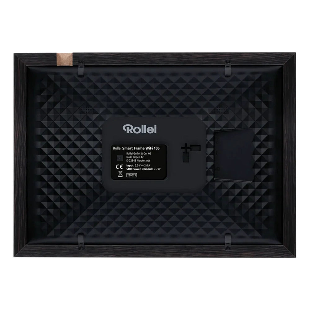 Rollei Smart Cadre WiFi 105 en Bois Bl