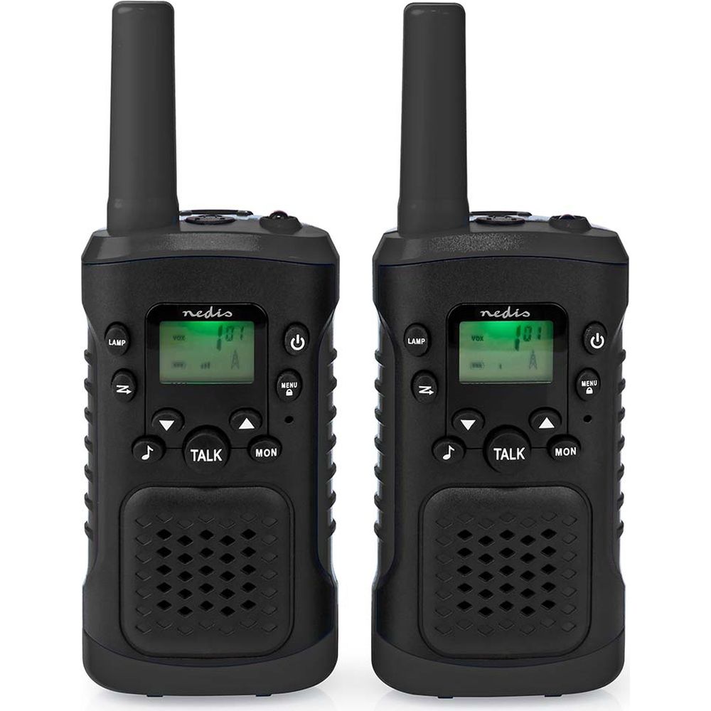 Nedis WLTK0610BK Ensemble de talkies-walkies