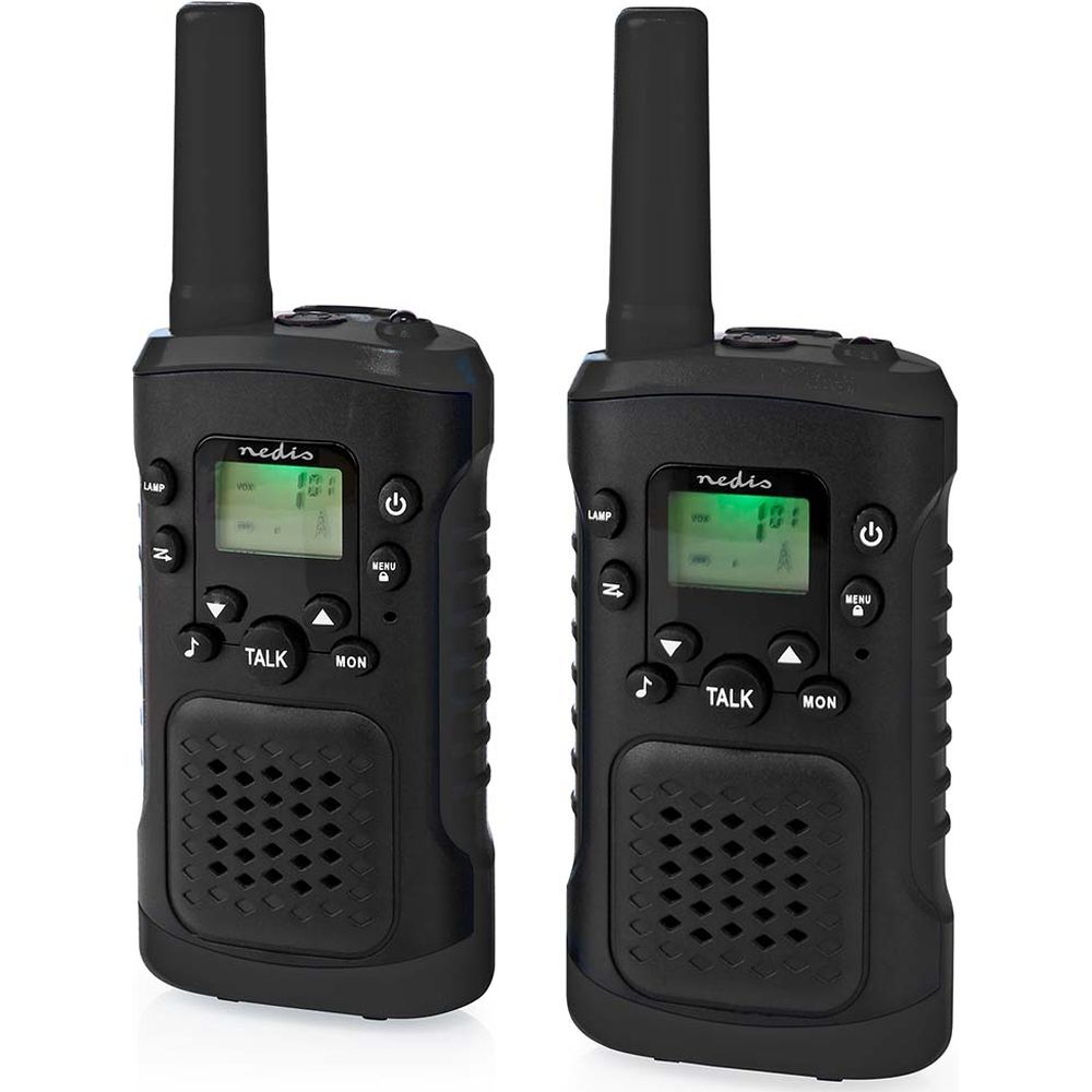 Nedis WLTK0610BK Ensemble de talkies-walkies