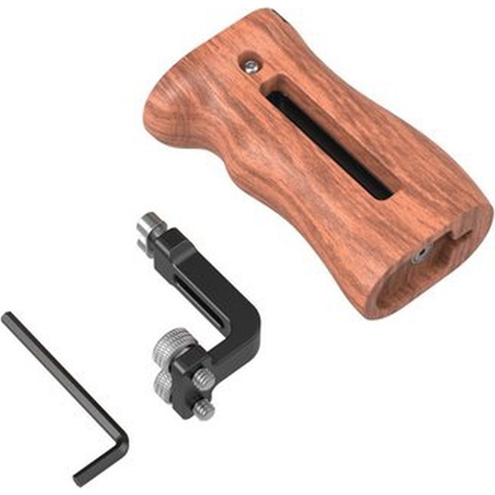 SmallRig 2093D Poignée latérale universelle en bois