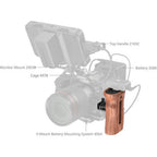 SmallRig 2093D Poignée latérale universelle en bois