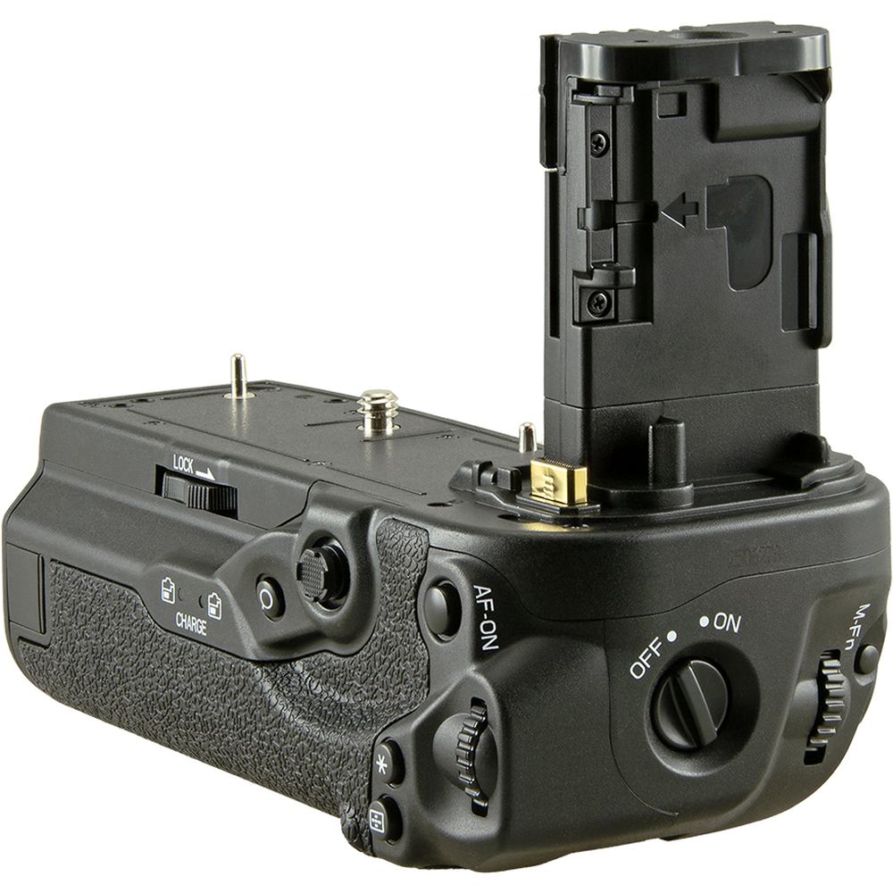 Jupio Poignée d'alimentation pour Canon EOS R5 / R5 Mark II / R6 / R6 Mark II / R6 Mark III (BG-R20) + télécommande sans fil