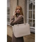 Loulex Sac à main beige
