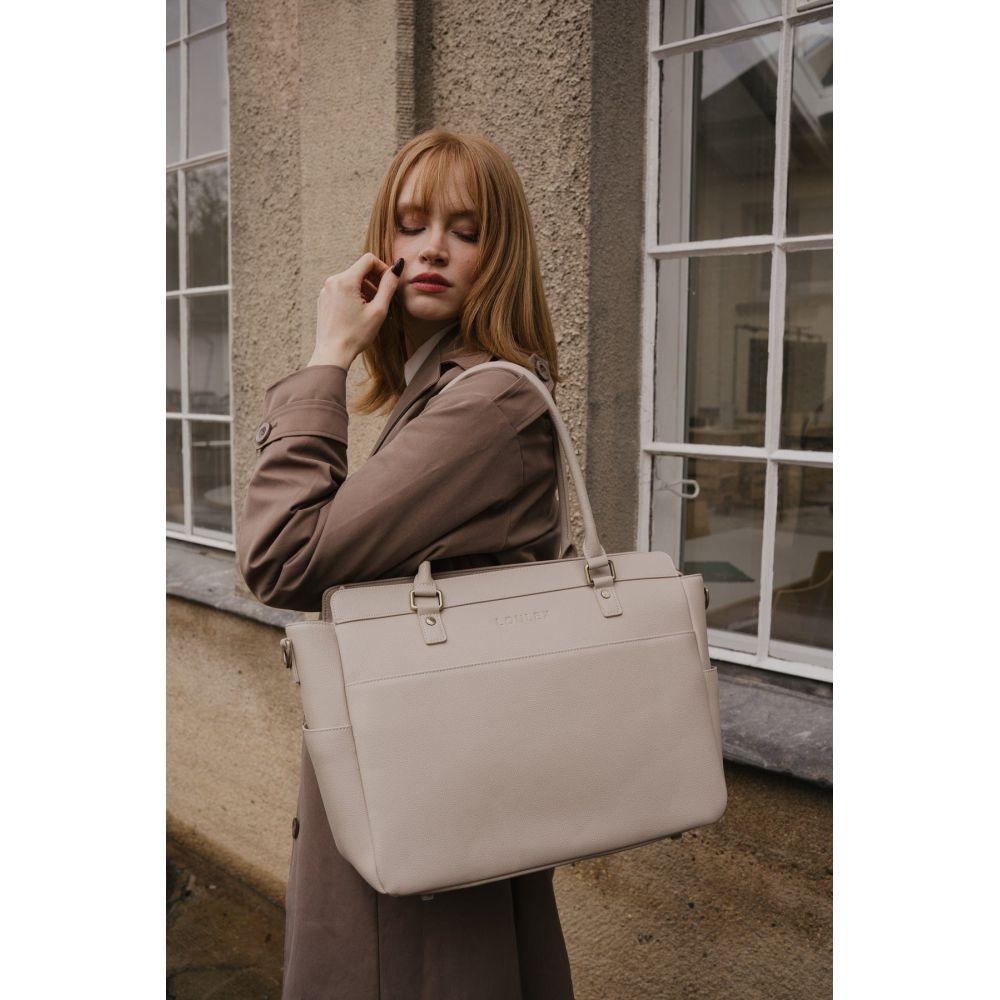 Loulex Sac à main beige