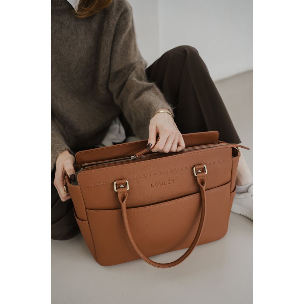 Loulex Handbag brown