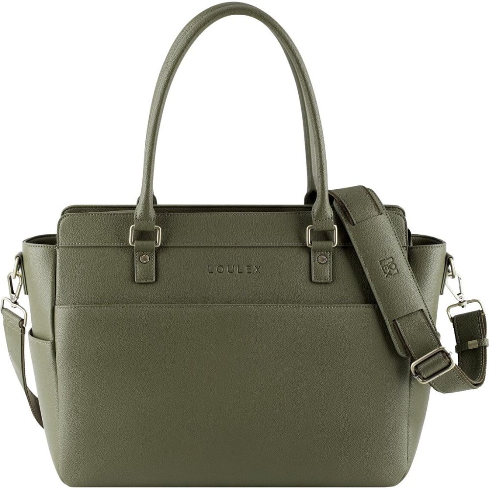 Loulex Handtasche olivgrün