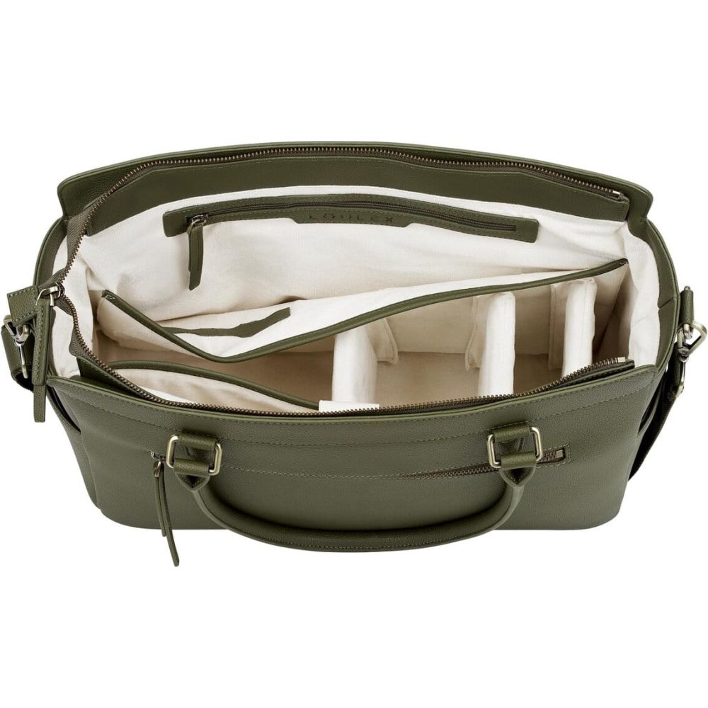 Loulex Handtasche olivgrün