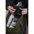 Loulex Handtasche olivgrün