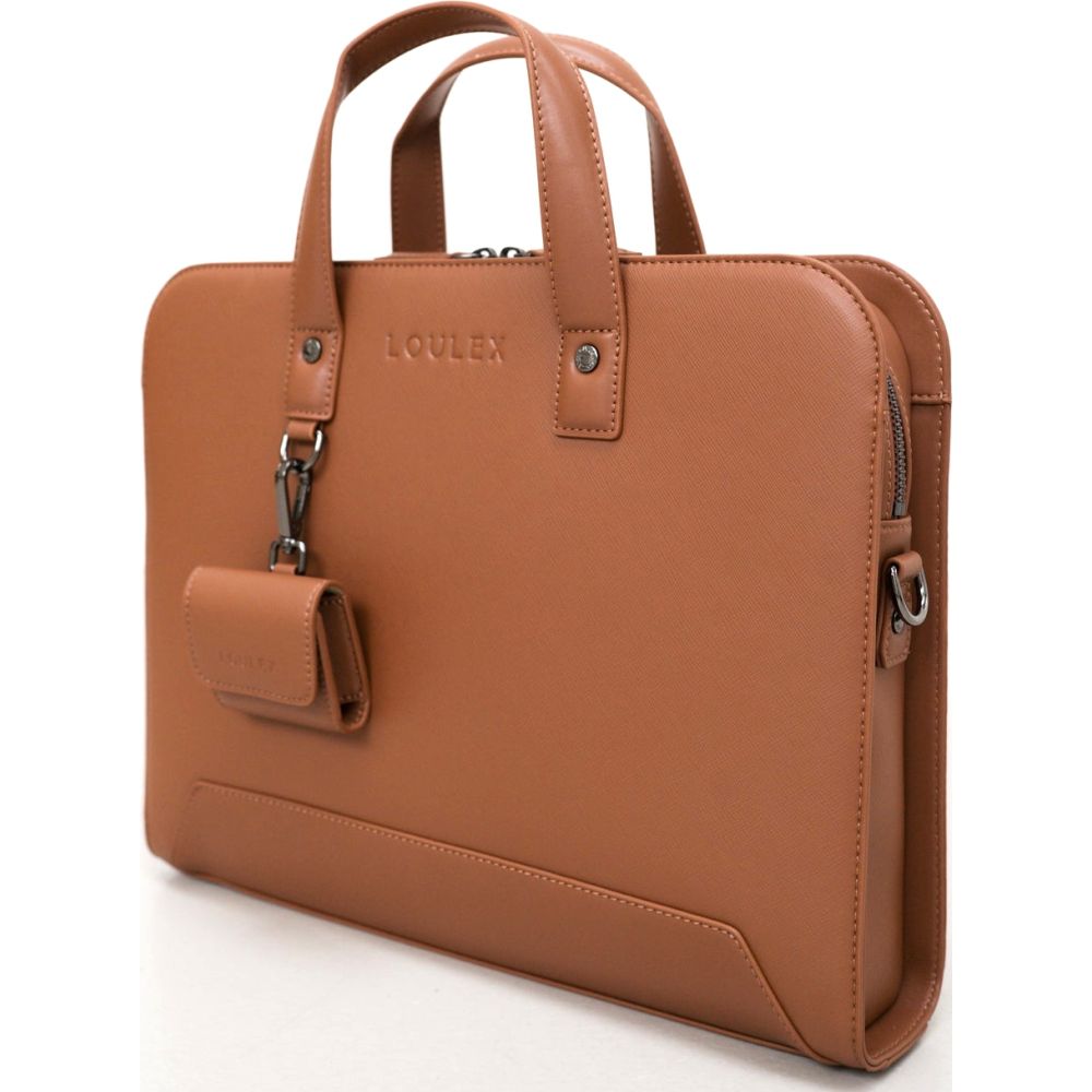 Loulex Porte-documents marron