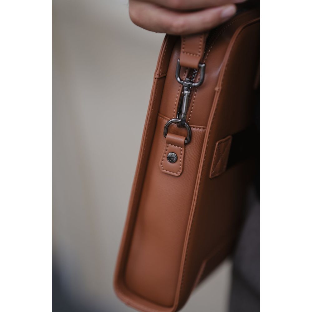 Loulex Porte-documents marron