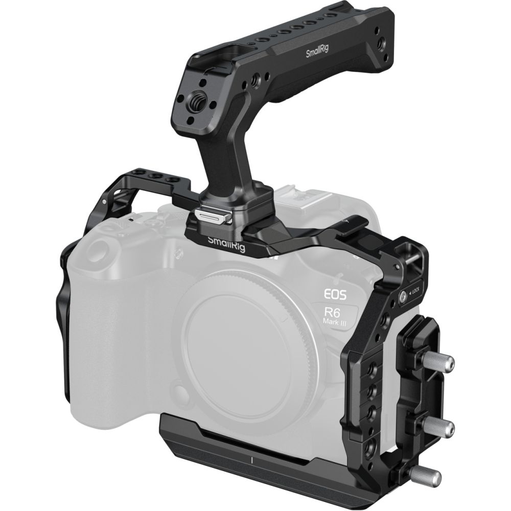 SmallRig 5957 Kit de cage à dégagement rapide « HawkLock » pour Canon EOS R6 Mark III / R6 Mark II