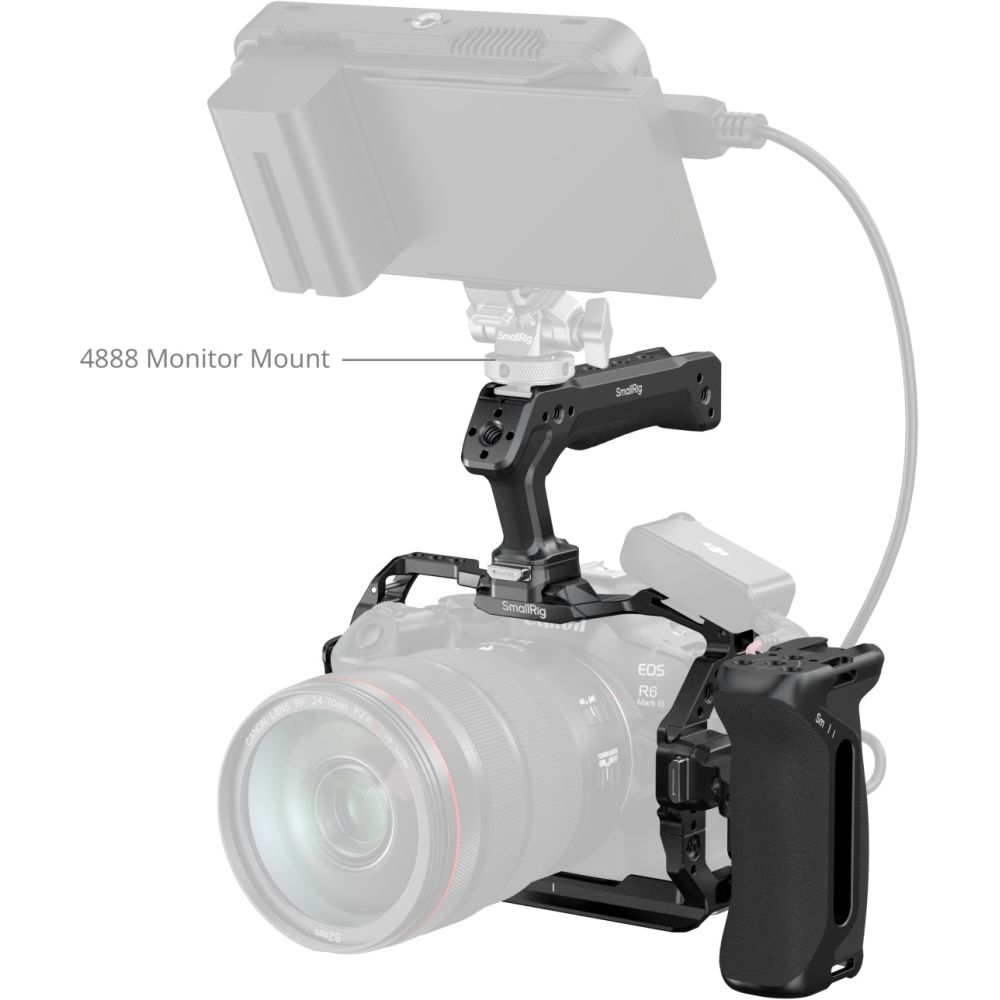 SmallRig 5958 "HawkLock" Quick Release Cage Kit for Canon EOS R6 Mark III / R6 Mark II (Advanced Edition)