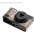 SmallRig 5677 Lederetui-Set für RICOH GR IV / GR III / GR IIIx / GR III HDF / GR IIIx HDF, Grau