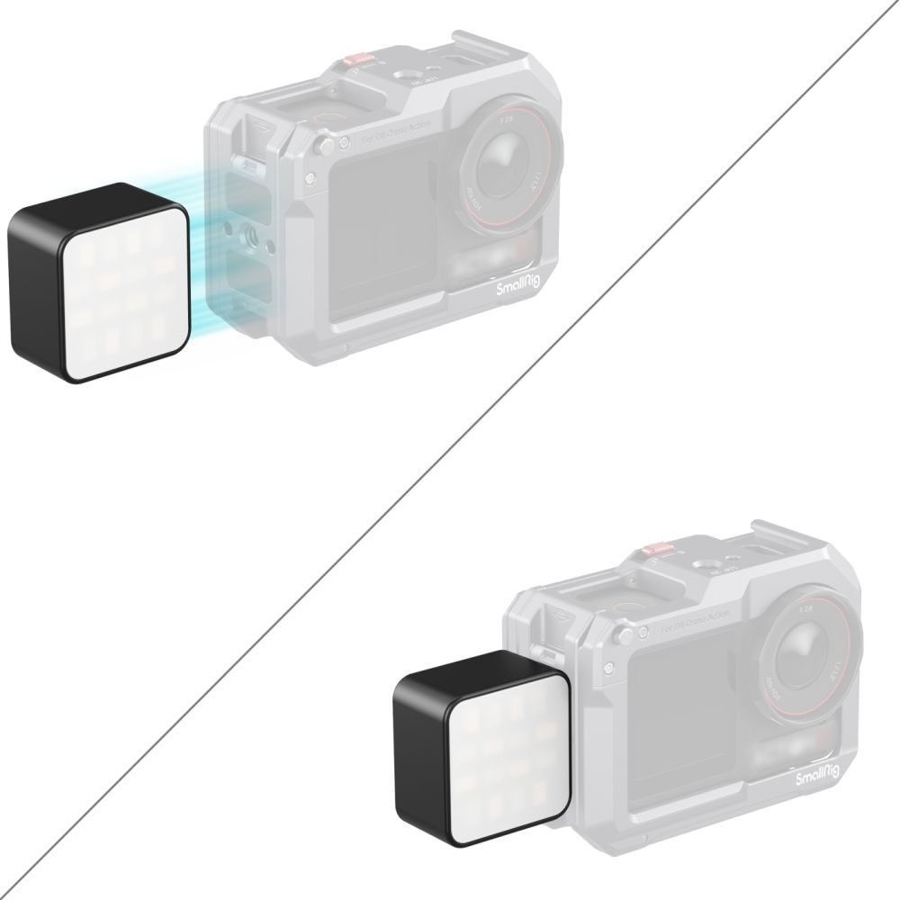 SmallRig 5446 Éclairage d'appoint pour caméras d'action