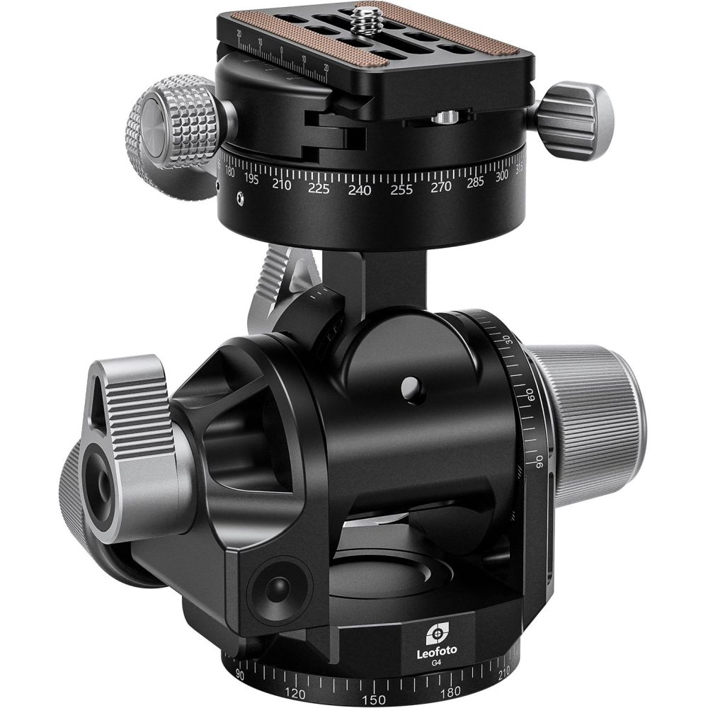 Leofoto Getriebeneiger mit GR-3 Getriebeschwenkadapter