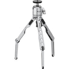 Leofoto MT-03mini Trépied de Table + rotule MBH-20 (argent)