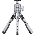 Leofoto MT-03mini Trépied de Table + rotule MBH-20 (argent)