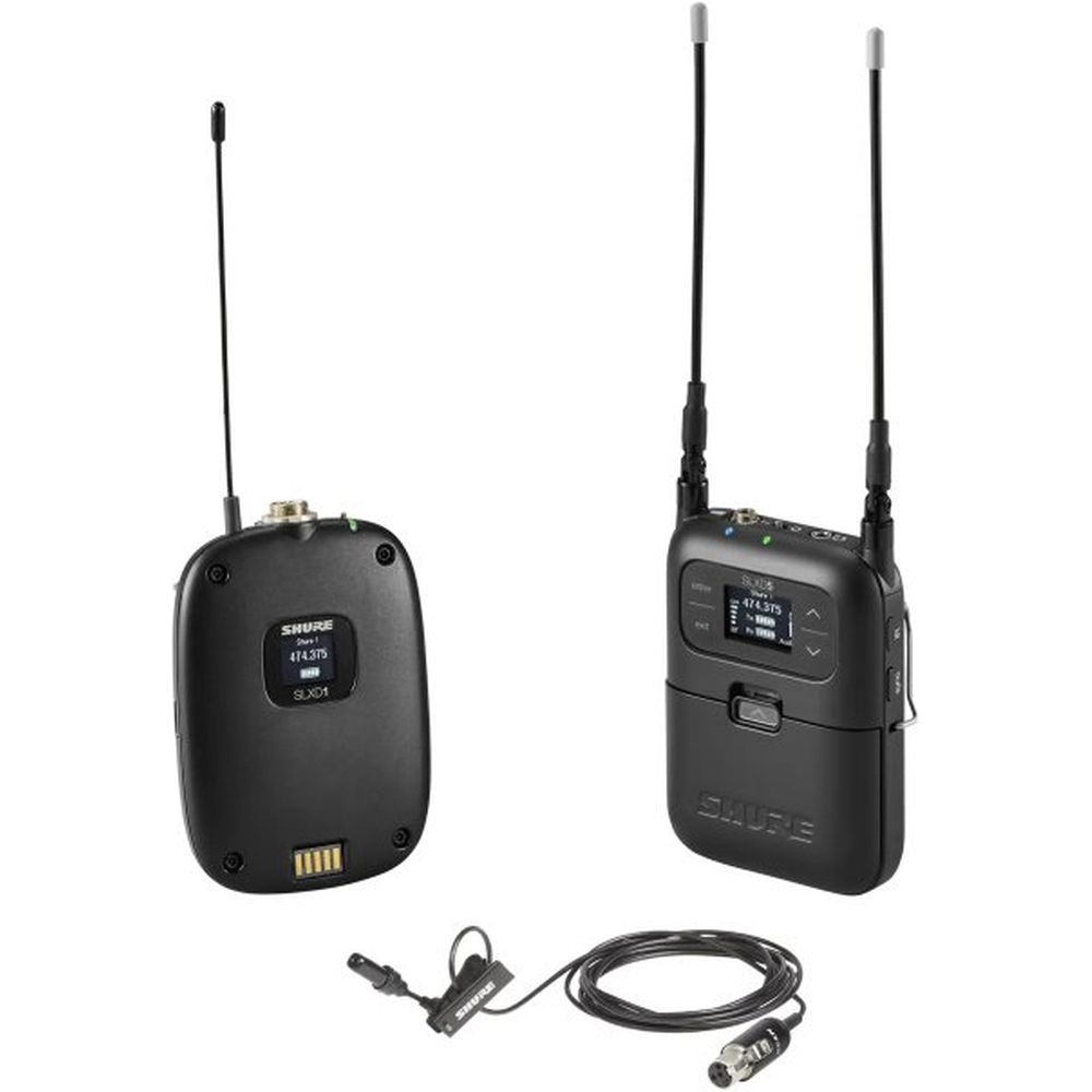 Shure SLX-D15 Système de poche portable avec UL4B (606-650 MHz)
