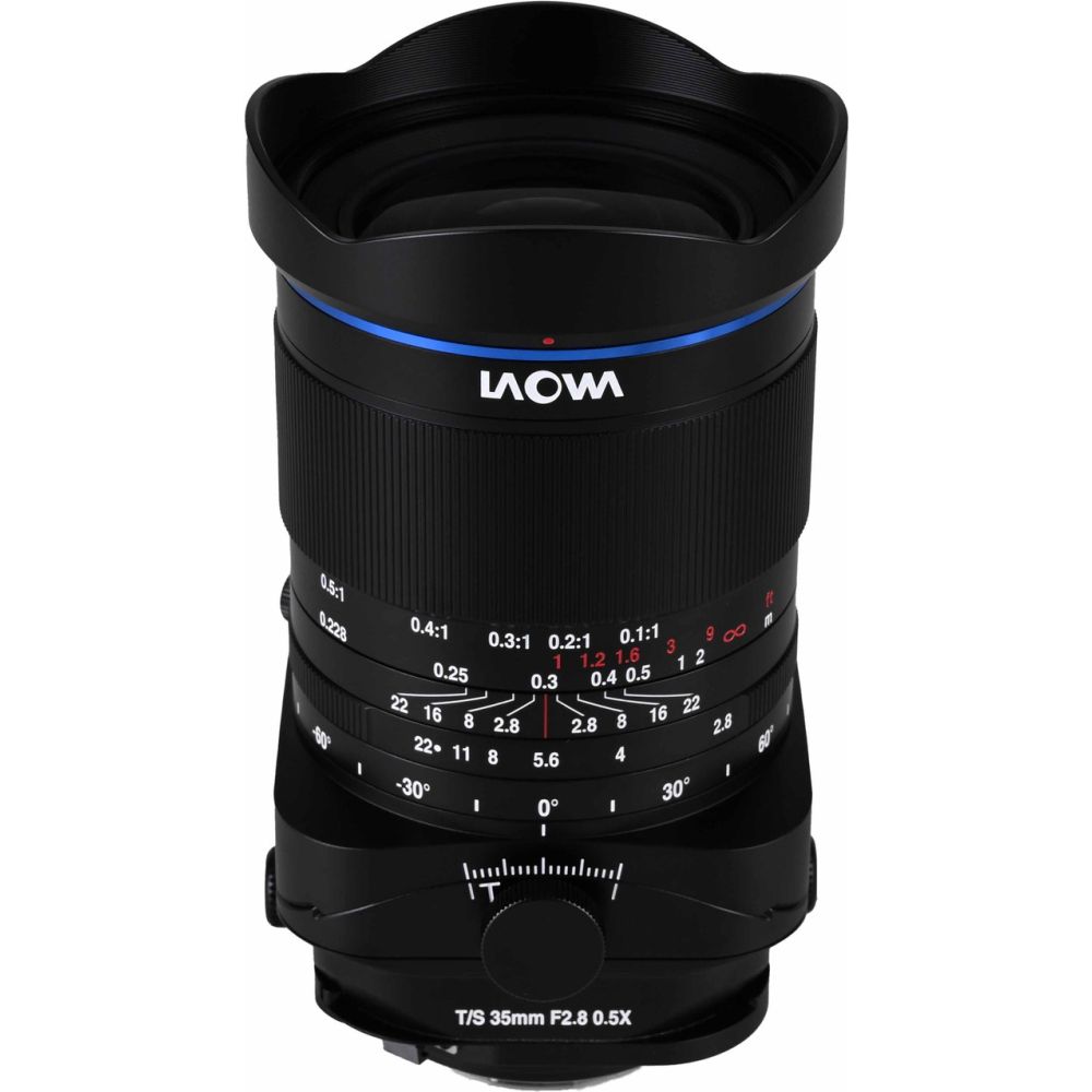Laowa 35mm f/2.8 Zero-D Objectif à bascule et décentrement, grossissement 0,5x, macro, monture en L