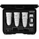 DZOFilm Pictor Zoom Kit 3 objectifs 12-25/20-55/50-125 T2.8 – Blanc