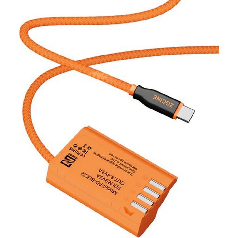 ZGCINE USB-C auf BLK22 Dummy-Akkukabel