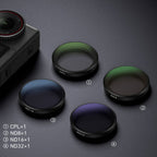 Telesin CPL+ND8+ND16+ND32 Filter-Kit für DJI Osmo Action 6
