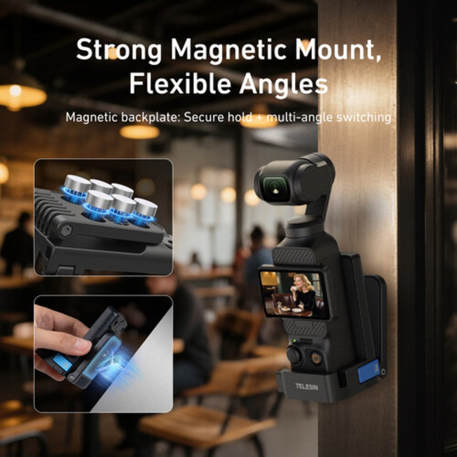 Telesin Support magnétique pour DJI Pocket 3