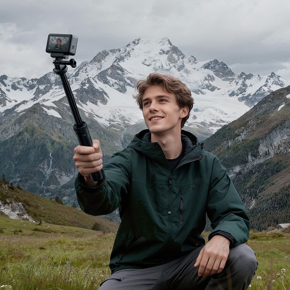 Ulanzi MT92 Selfie-Stick-Stativ 60 cm mit GoPro-Halterung
