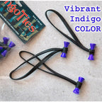 Bongo Ties Peacock (Blaue Anstecknadel)