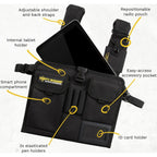 Dirty Rigger Chest Mate Pro Support de tablette mains libres