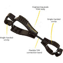 Dirty Rigger Handschuhclip - schwarz