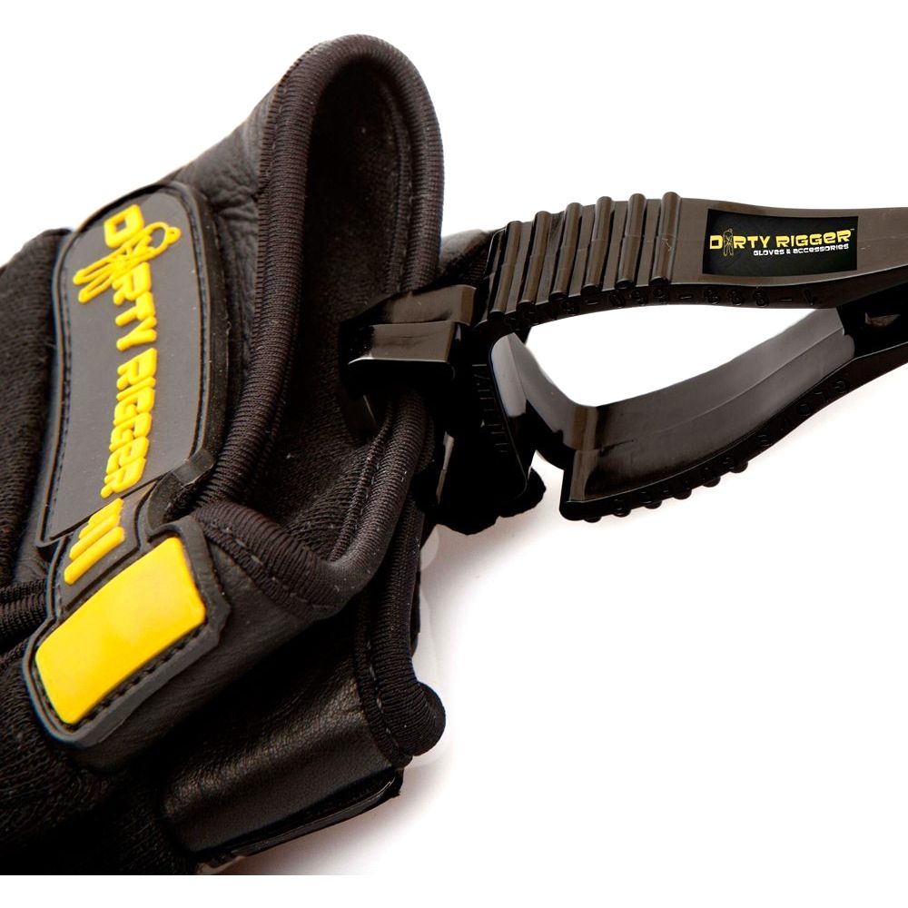 Dirty Rigger Handschuhclip - schwarz