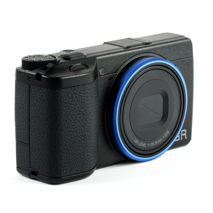 NiSi RING Cap Kit für Ricoh GR4 1x Royal Blue, 1x Titanium Grey