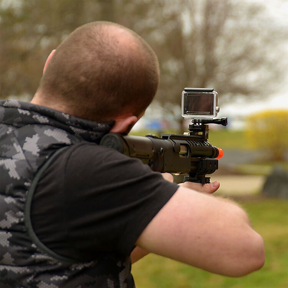 Fotodiox RAIL DOGZ Support de rail pour arme à feu à dégagement rapide pour GoPro