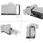 SmallRig 4983B Plaque de Montage en L pour Canon EOS R5 Mark II