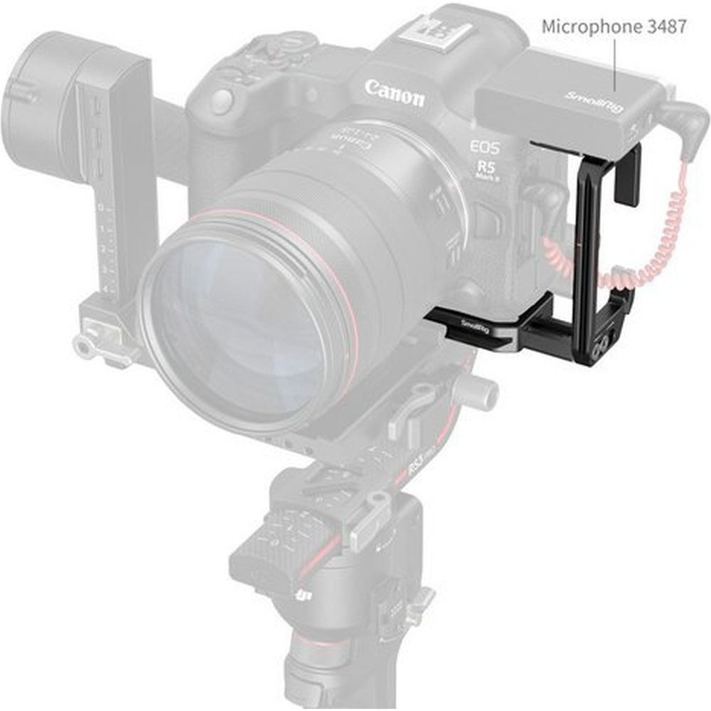 SmallRig 4983B Plaque de Montage en L pour Canon EOS R5 Mark II