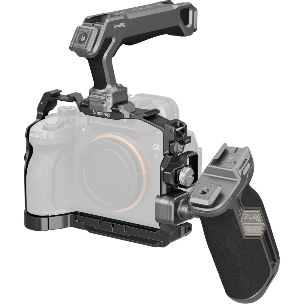 SmallRig 6028 Advanced Kit de cage « HawkLock » pour Sony Alpha 7 V / 7R V / 7 IV
