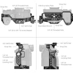 SmallRig 6028 Advanced Kit de cage « HawkLock » pour Sony Alpha 7 V / 7R V / 7 IV