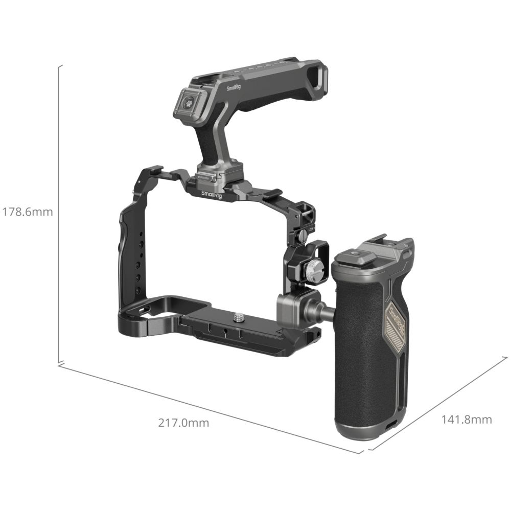 SmallRig 6028 Advanced Kit de cage « HawkLock » pour Sony Alpha 7 V / 7R V / 7 IV