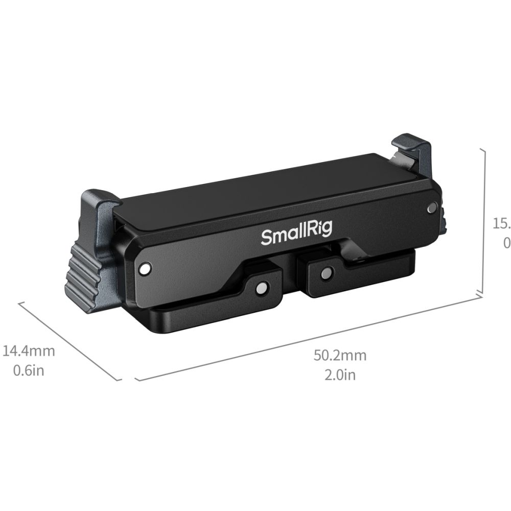 SmallRig 5919 Adaptateur de Montage à Dégagement Rapide pour Insta360 GO Ultra