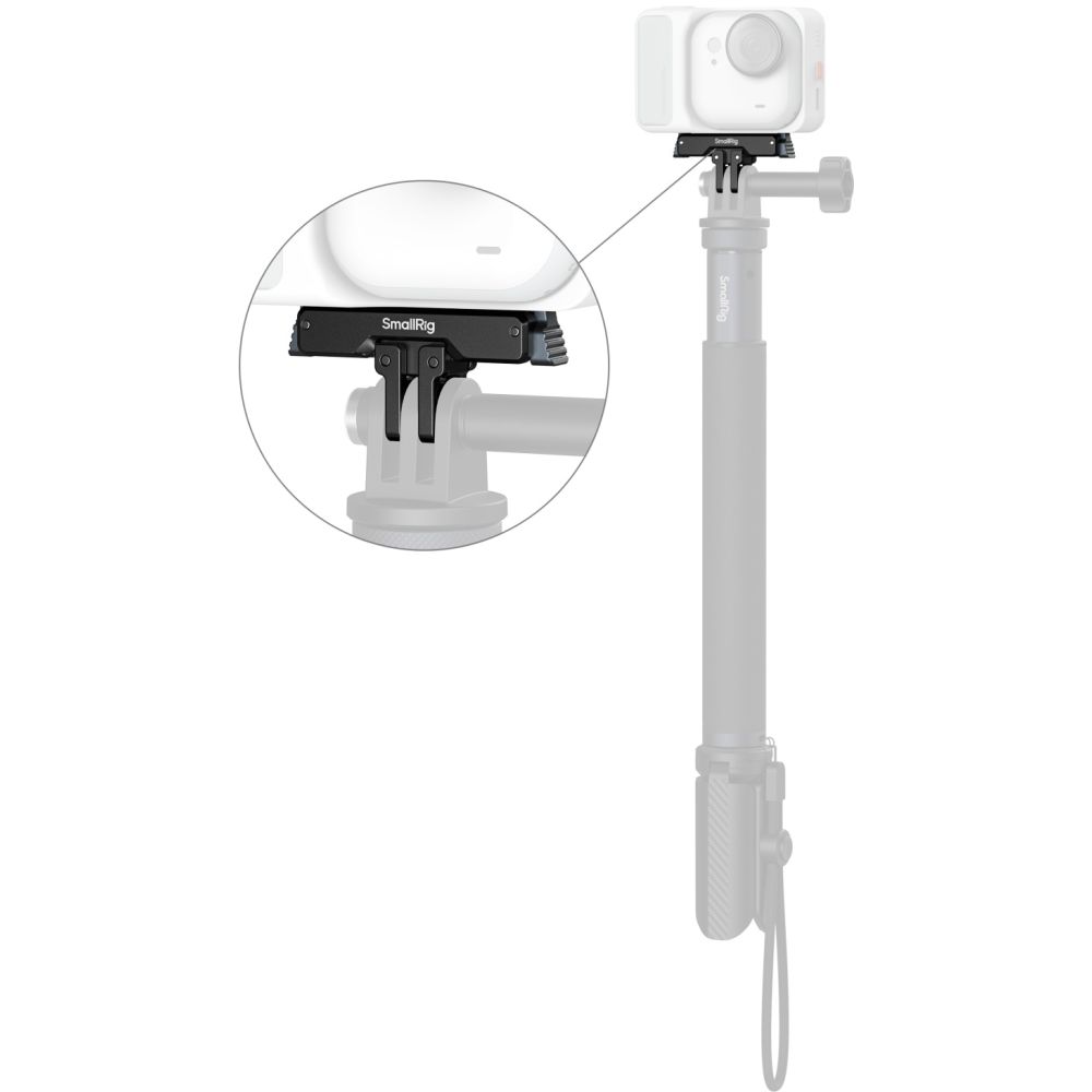 SmallRig 5919 Adaptateur de Montage à Dégagement Rapide pour Insta360 GO Ultra