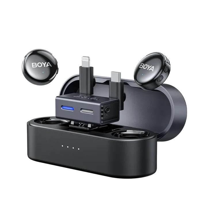 Boya BOYALINK 3-01 Button-Sized Wireless Microphone Set