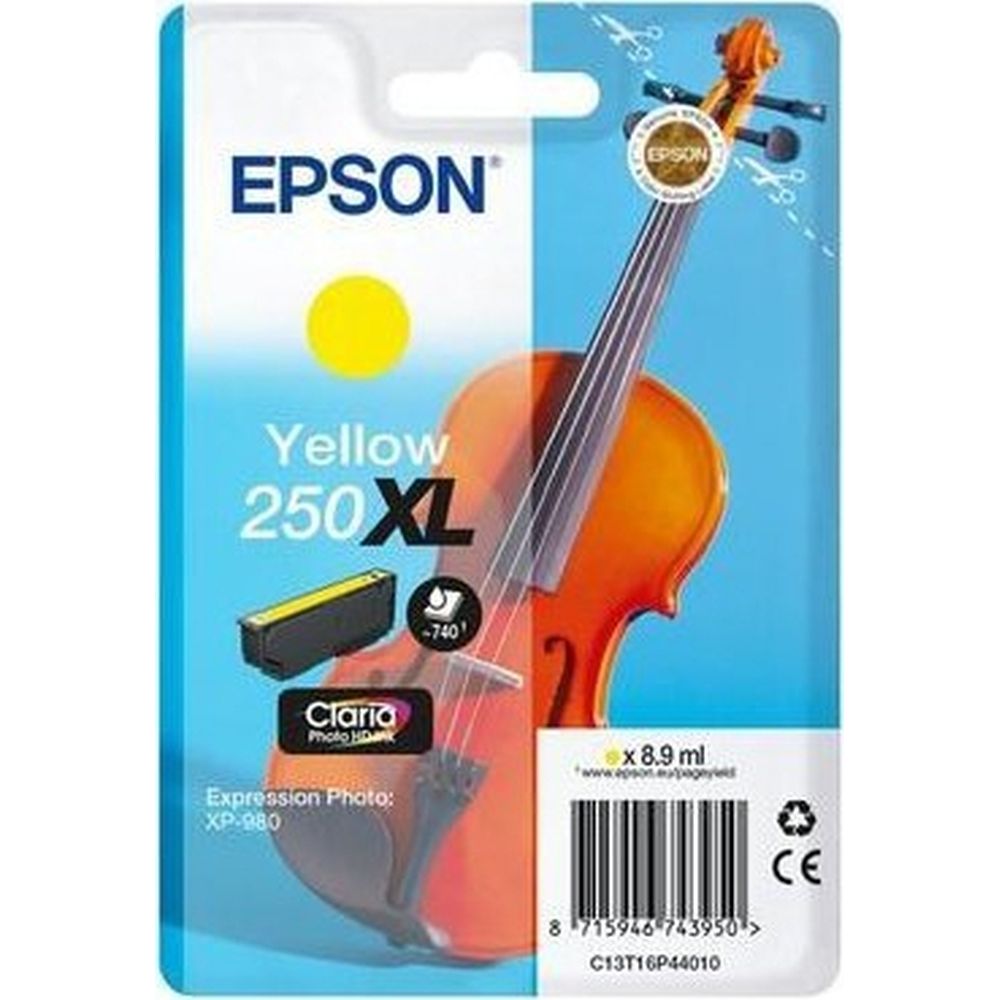 Epson Einzelpackung Gelb 250XL Tinte